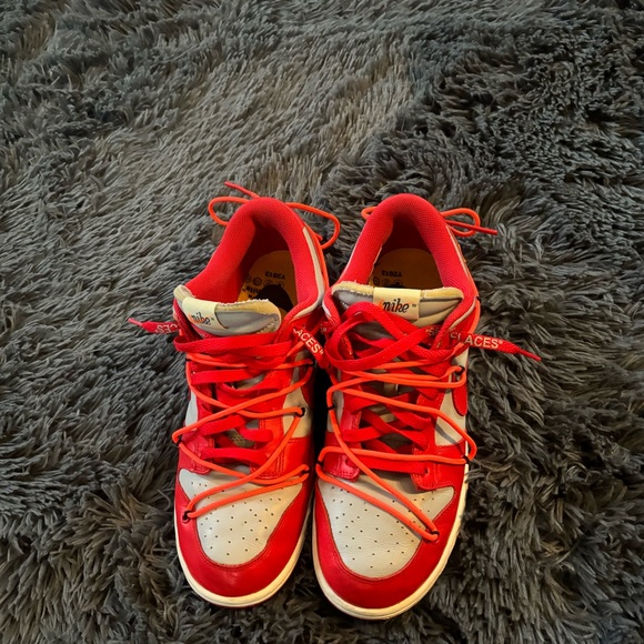 Off white red/gray dunks size 11 - Picture 1 of 4